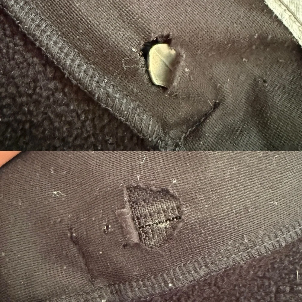 The North Face Girl's Hooded Denali Fleece Jacket | Size Large